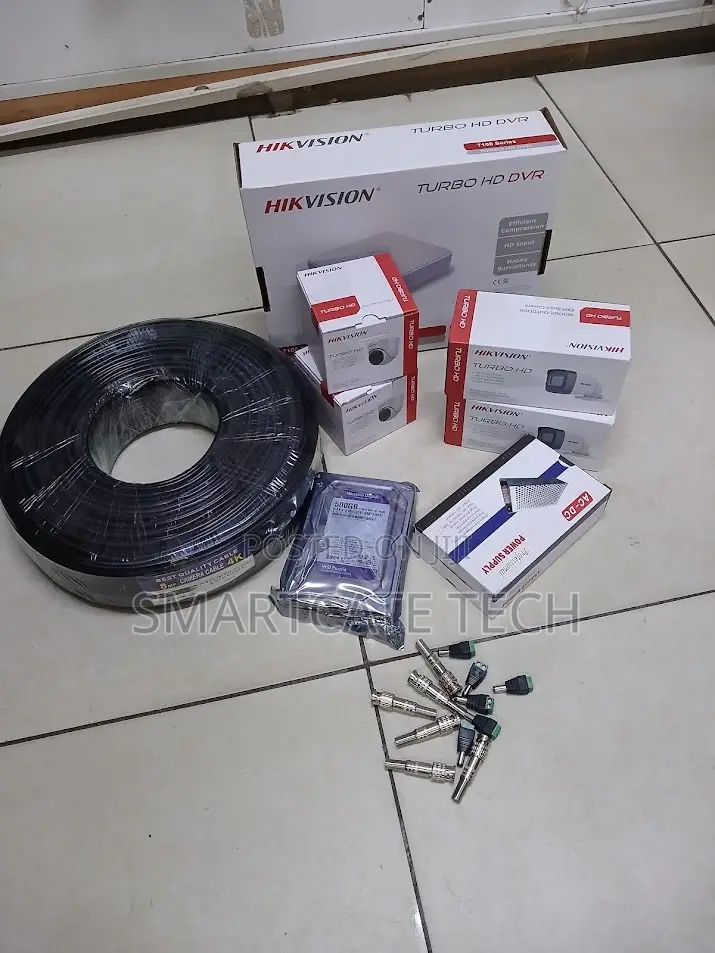 Hikvision 4 Camera 2MP CCTV Security Kit for Home Protection