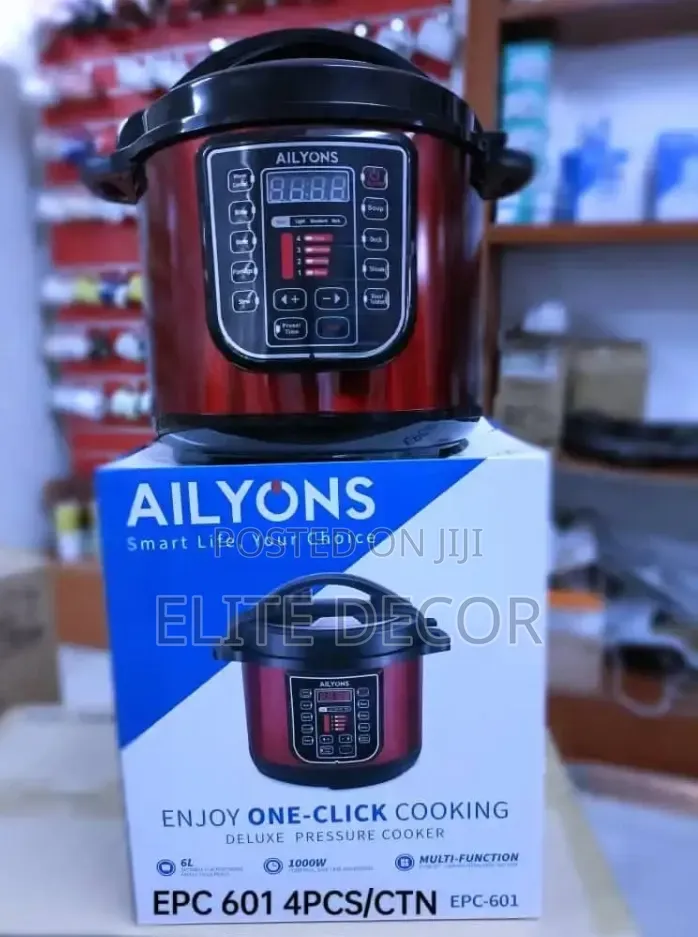 Ailyons 6 Litres Digital Pressure Cooker