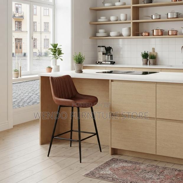 Barstools; Leather Home Office Non Reclining Barstools