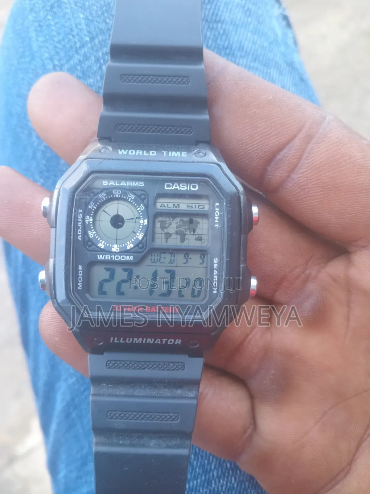 Casio Illuminator World Time