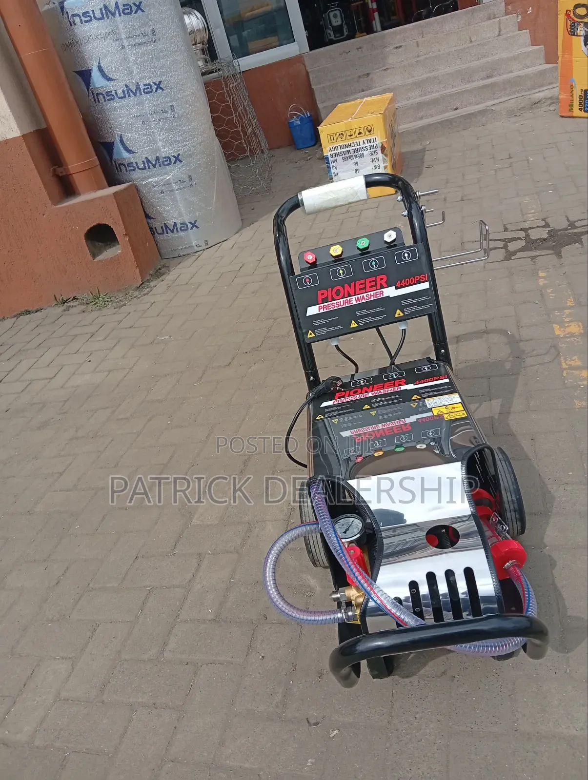 Pioneer Carwash Machine