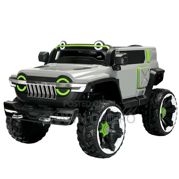 Jeeps
Product Name
12V 4×4 Off-Road Electric Ride-on Toy Jeep – Grey