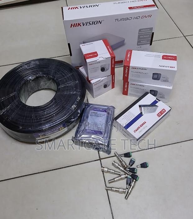 Hikvision 4 Channel 2MP HD CCTV Surveillance Camera Complete Kit