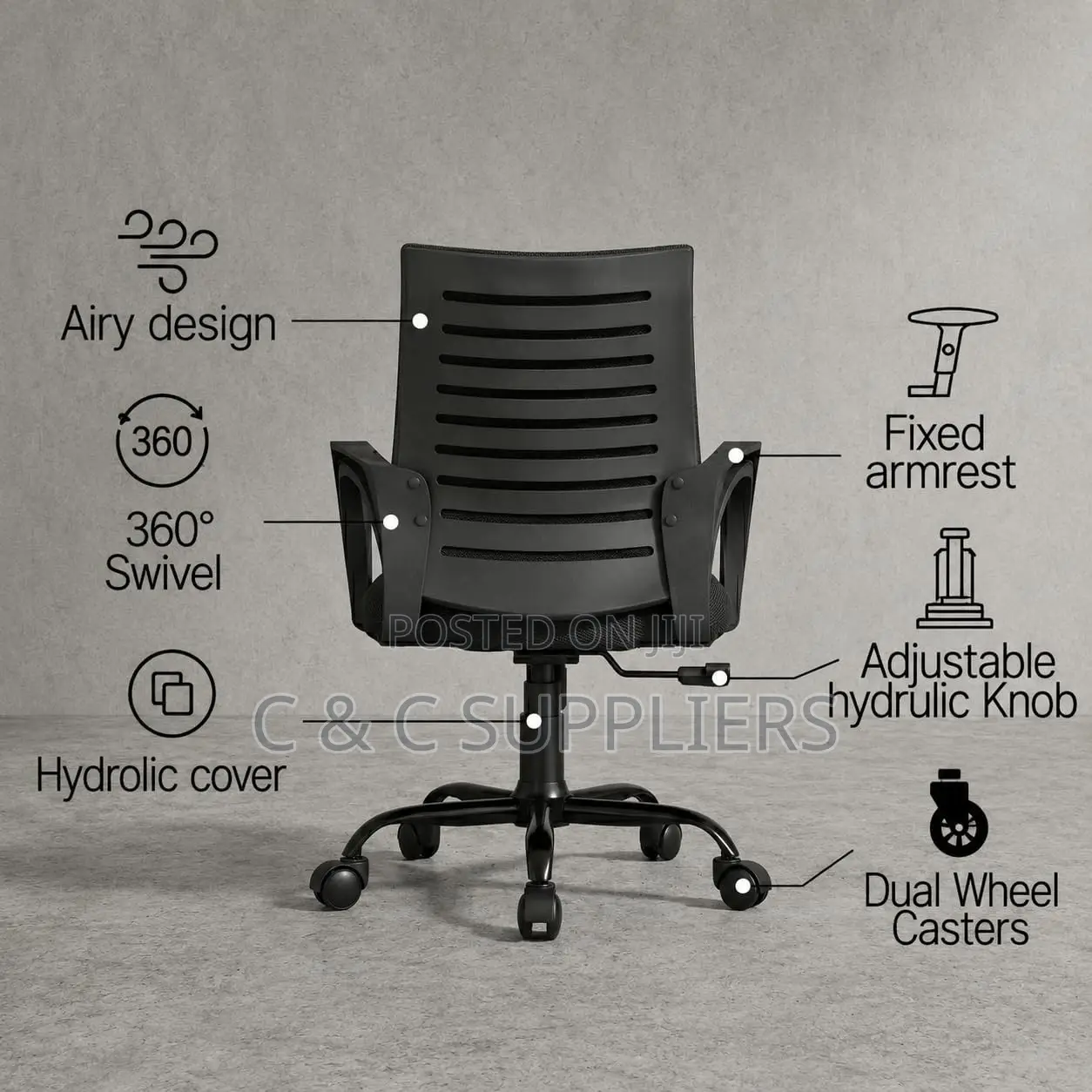 Computer Mesh Chair.