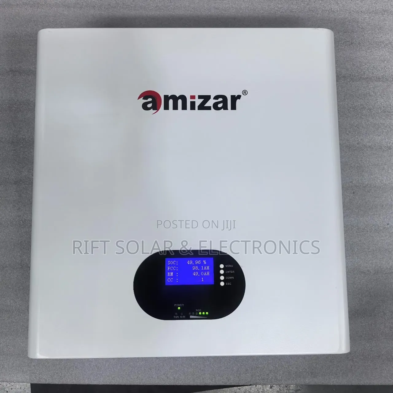 Amizar 5.12kwh - 48v Lithium Ion Solar Battery 6000 Cycle