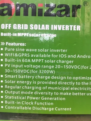 Amizar 5.12kwh - 48v Lithium Ion Solar Battery 6000 Cycle