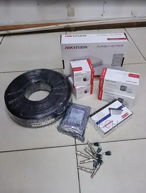 Hikvision 4 Camera 2MP Security Surveillance System With HD DVR