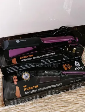 Nunix Keratin Professional Ceramic Hair Straightener