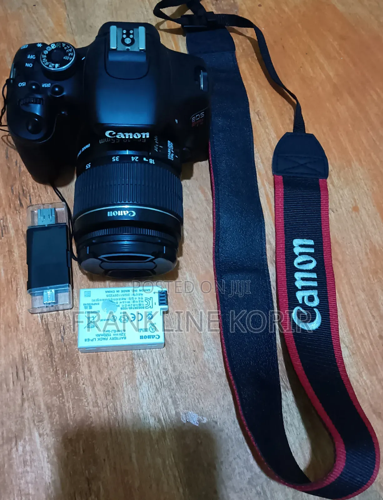 Canon EOS 600D(Rebel T3i) DSLR Camera + Kit Lens | 18MP | Full HD