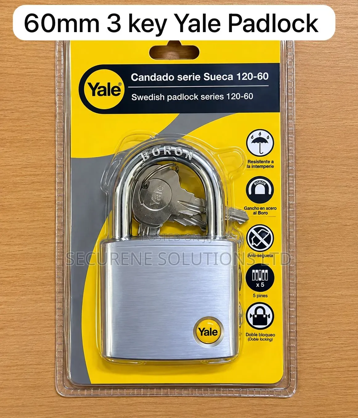 Yale Swedish Padlock Seriesmm