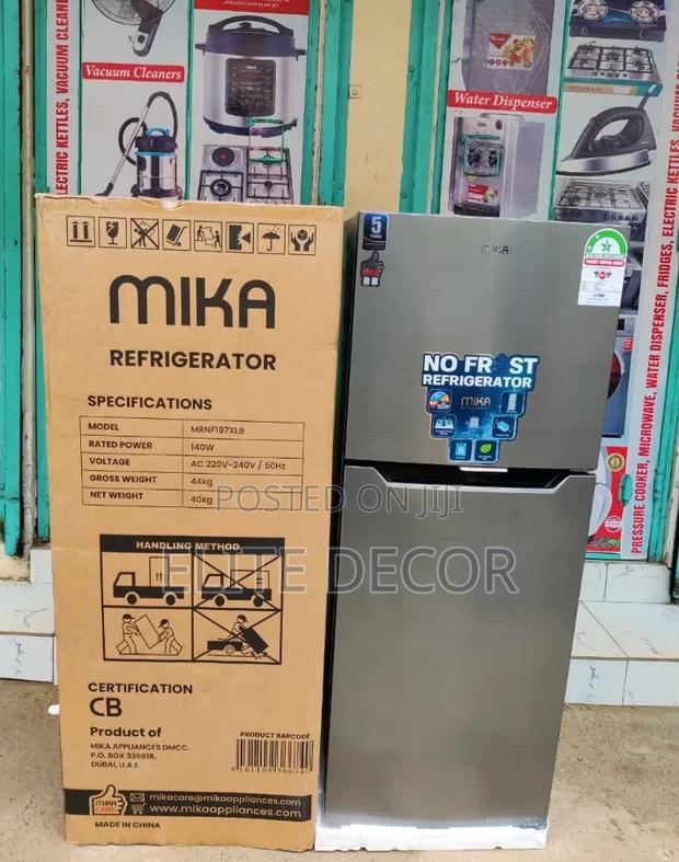 Mika 197L Refrigerator | Spacious Energy Efficient | Brand New - main view