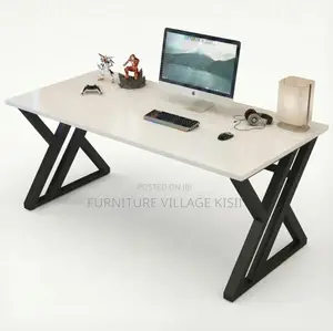 Office Desk;Firm Metal Based Computer Table 1200mm