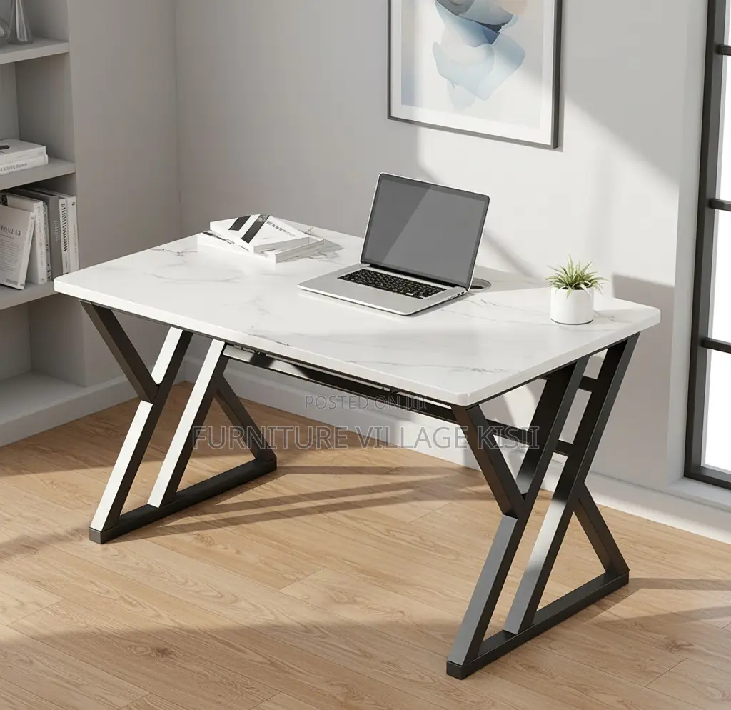 Office Desk;Firm Metal Based Computer Table 1200mm