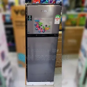 Von Fridge 136L 19DHS Direct Cool Double Door Refrigerator 