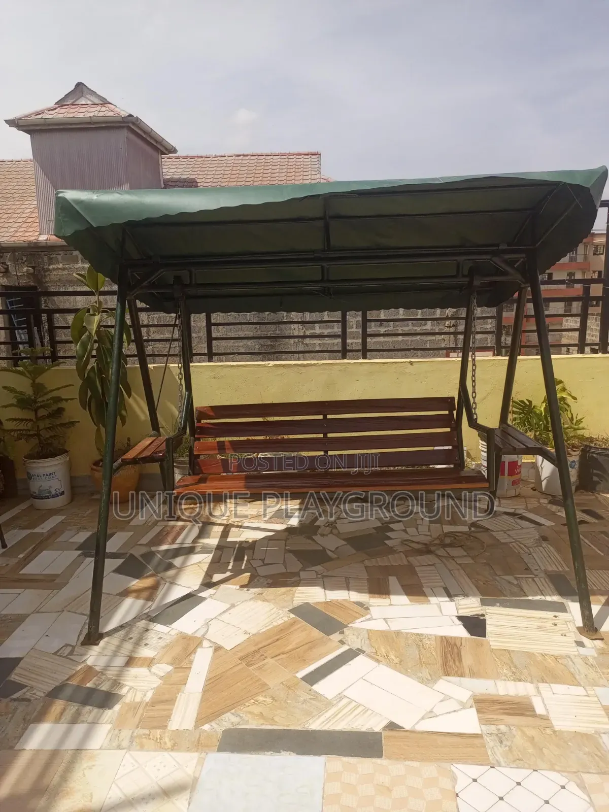 Backyard Swings, Tables, Benches