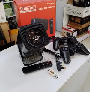 HY320 Gaming Projector – Wi-Fi Ultra HD Video Support With Remote