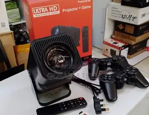 HY320 Gaming Projector – Wi-Fi Ultra HD Video Support With Remote