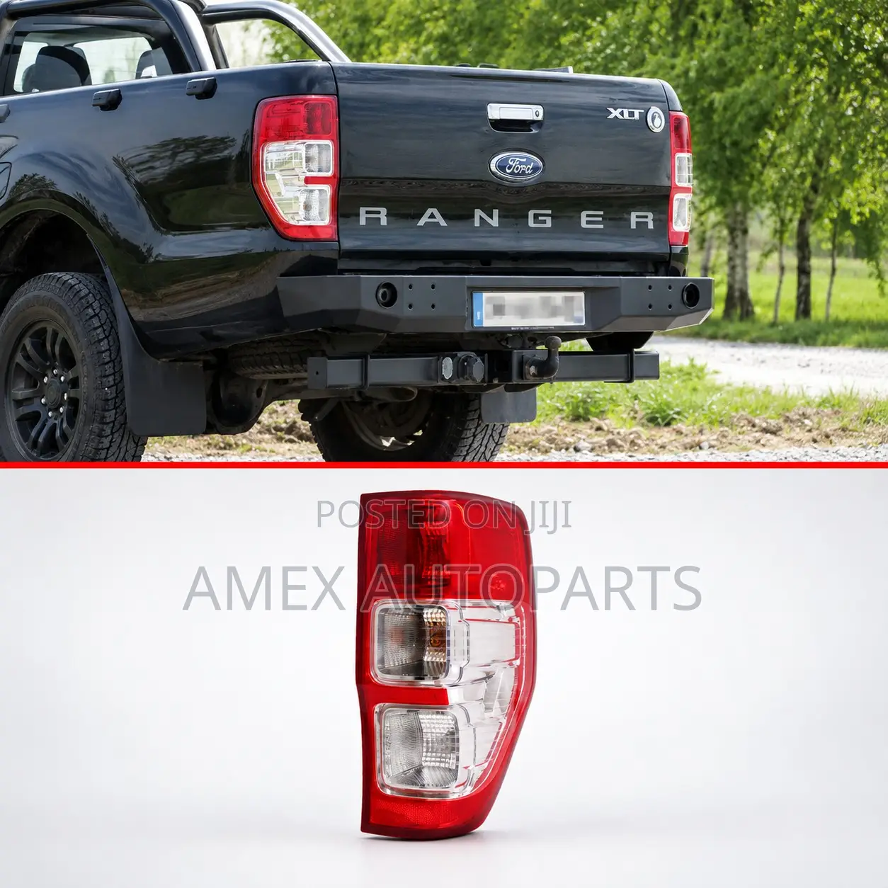 Tail Lamp Ford Ranger T6 2012 Onwards