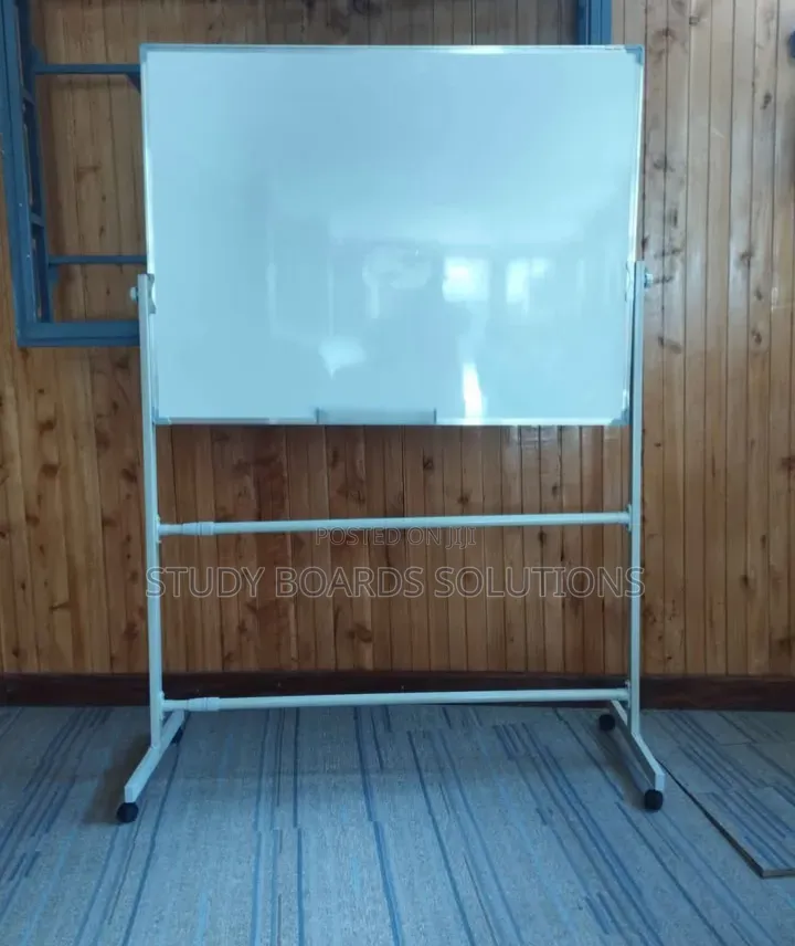 1.2m × 1.2m Whiteboard With Stand – Move It Anywhere