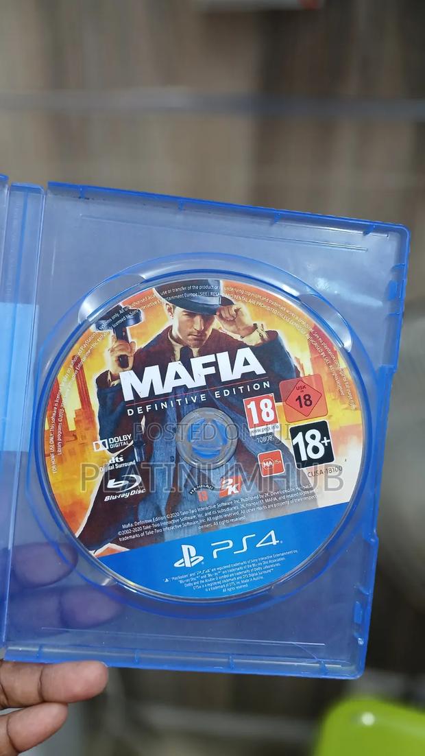 Mafia:Definitive Edition Used Ps4 Preowned Game