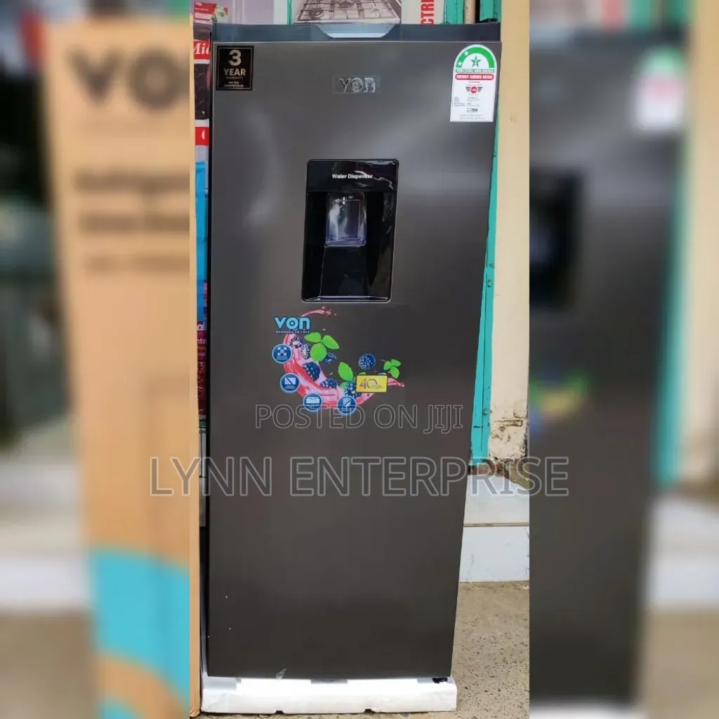 Von Single Door Fridge 170Litres With Dispenser Refrigerator