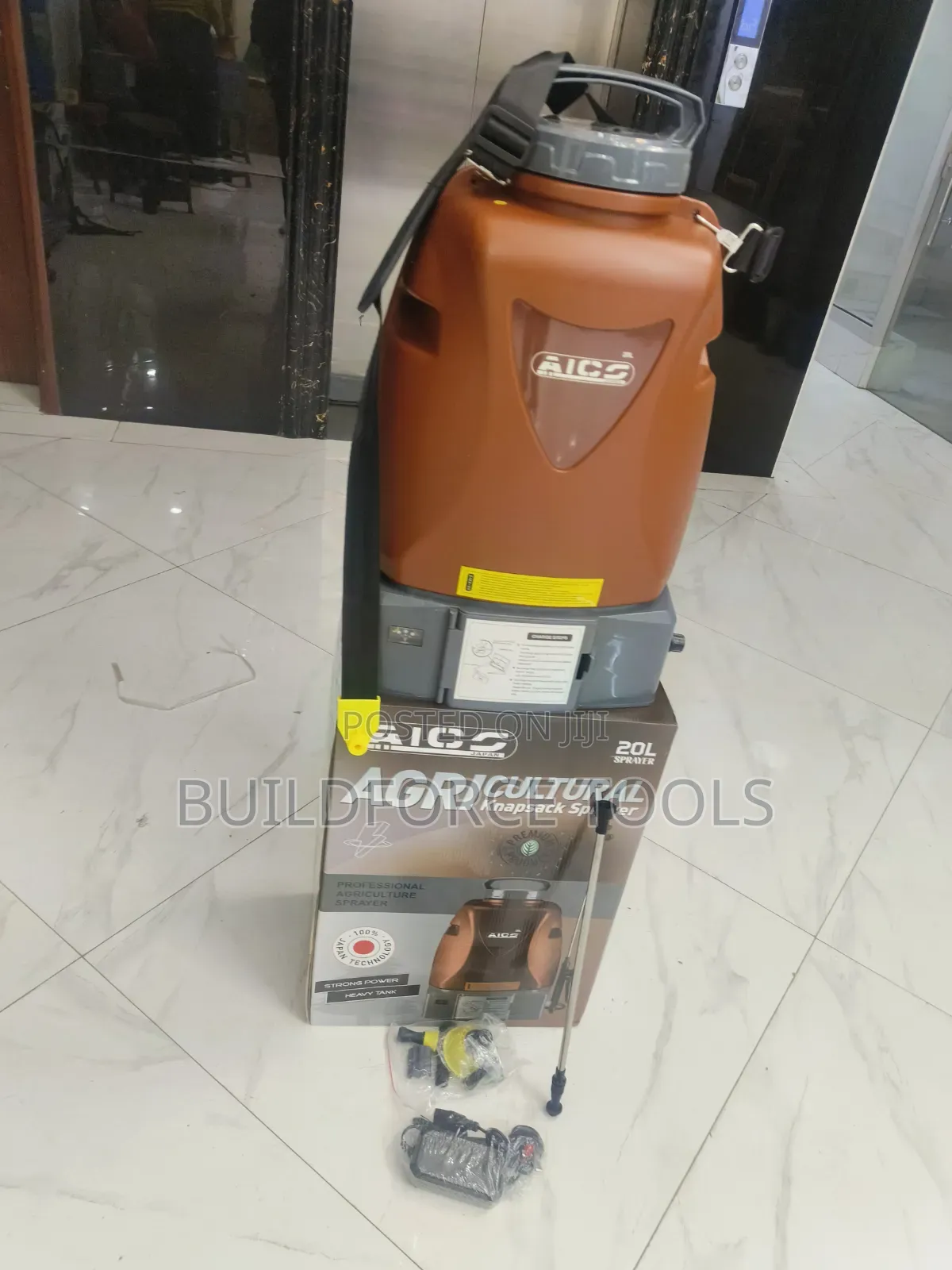Aico Manual Knapsack Sprayer 20 Litres Rechargeable