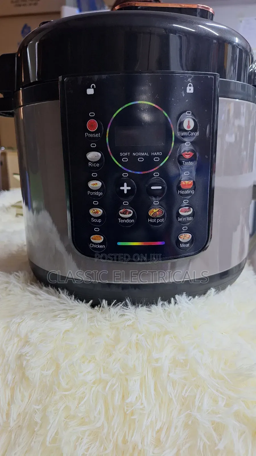 Electromate 6 Litres Pressure Cooker