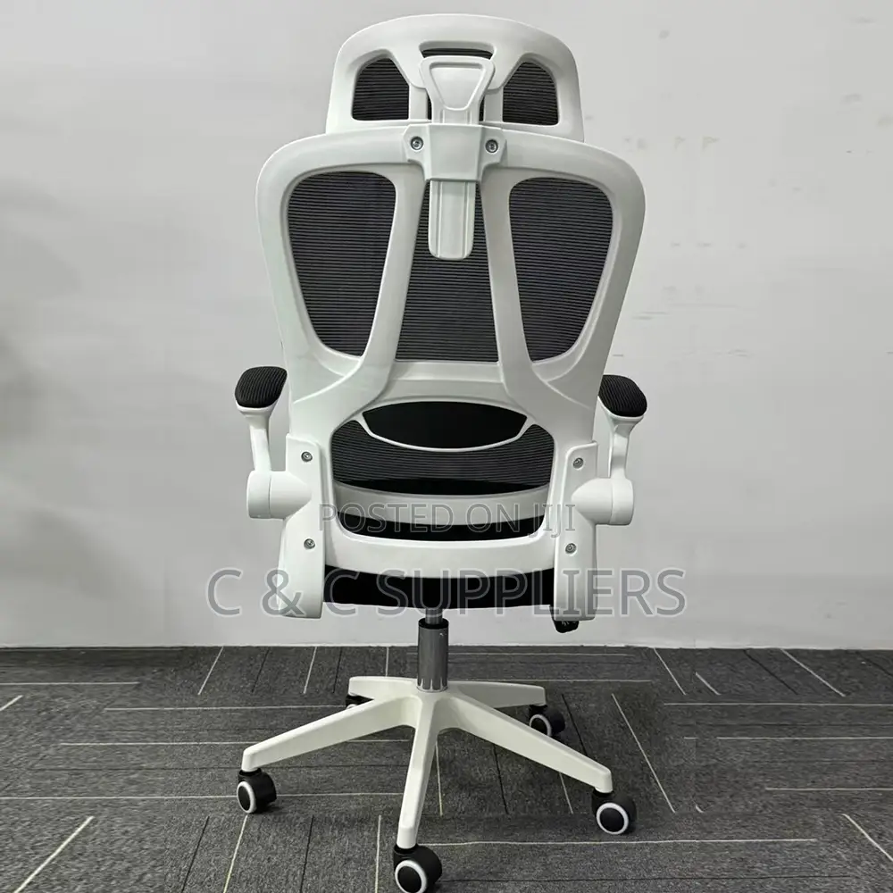 Modern Ergonomic Chair With Flip Up Arms