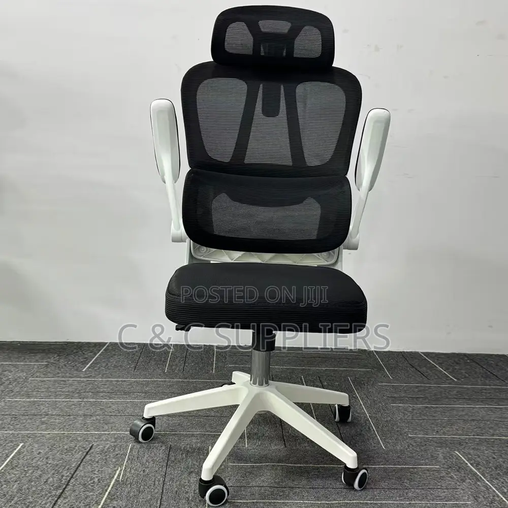 Modern Ergonomic Chair With Flip Up Arms
