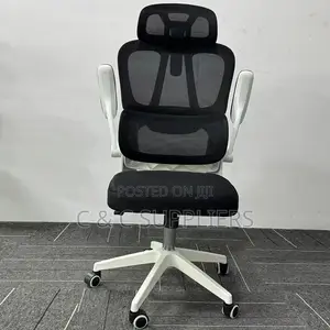 Modern Ergonomic Chair With Flip Up Arms
