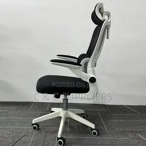 Modern Ergonomic Chair With Flip Up Arms