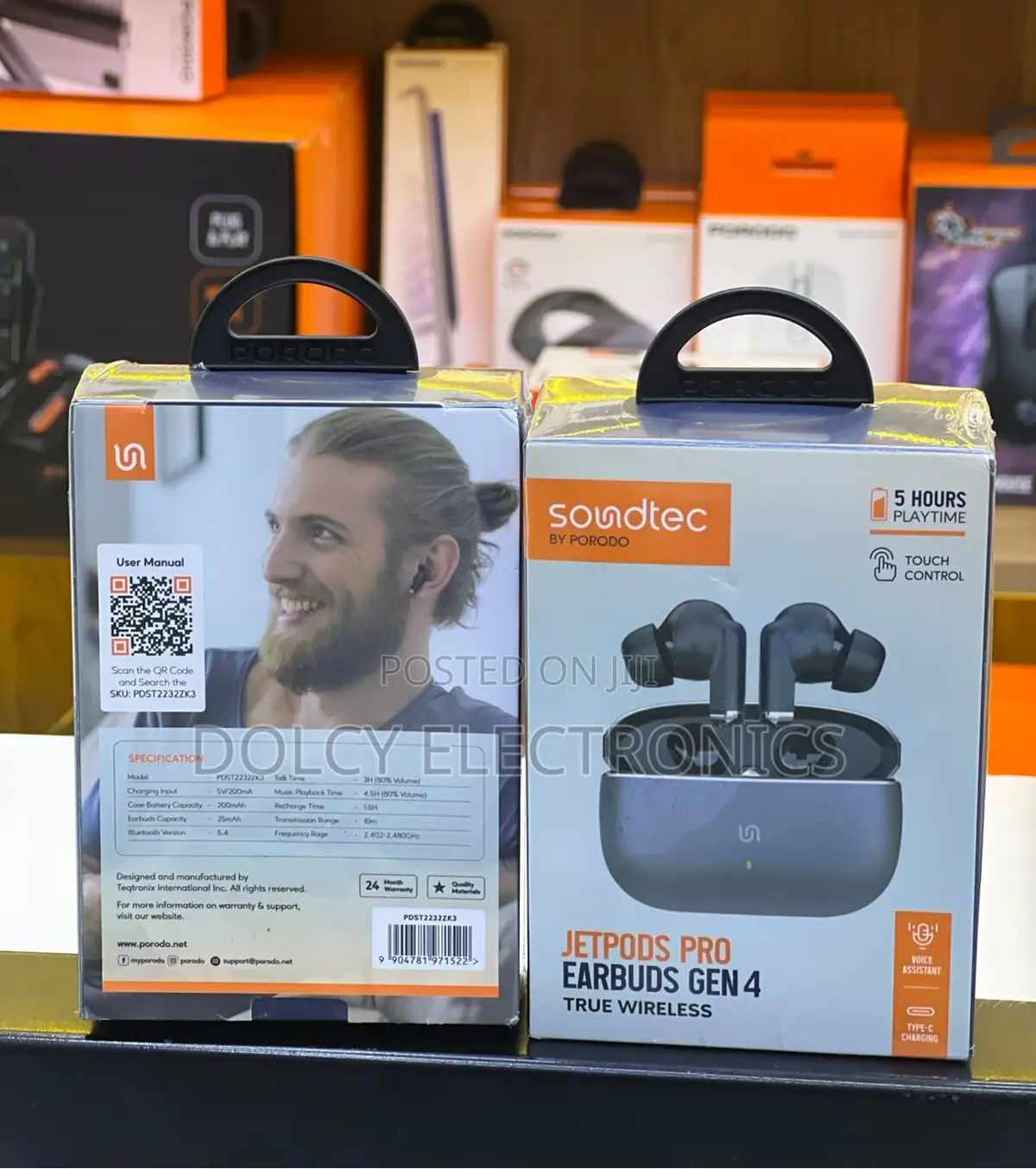 Porodo Soundtech Jetpods Pro Earbuds Gen 4
