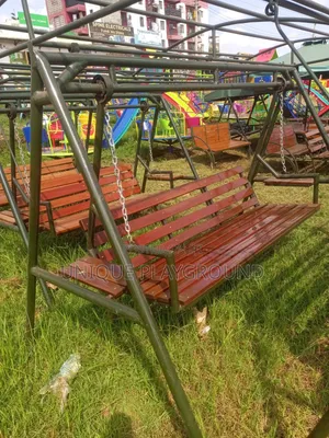 Patio Gazebo, Table, Swings and Seats