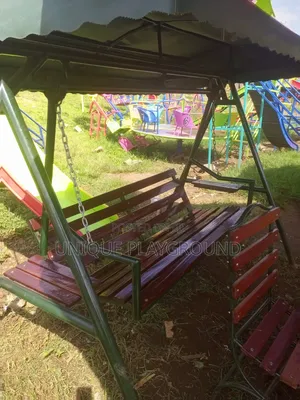 Patio Gazebo, Table, Swings and Seats