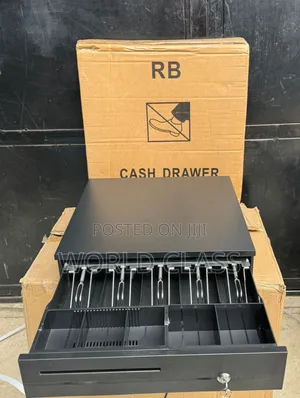 5-Slot Automatic Cash Drawer With a Key Lock
