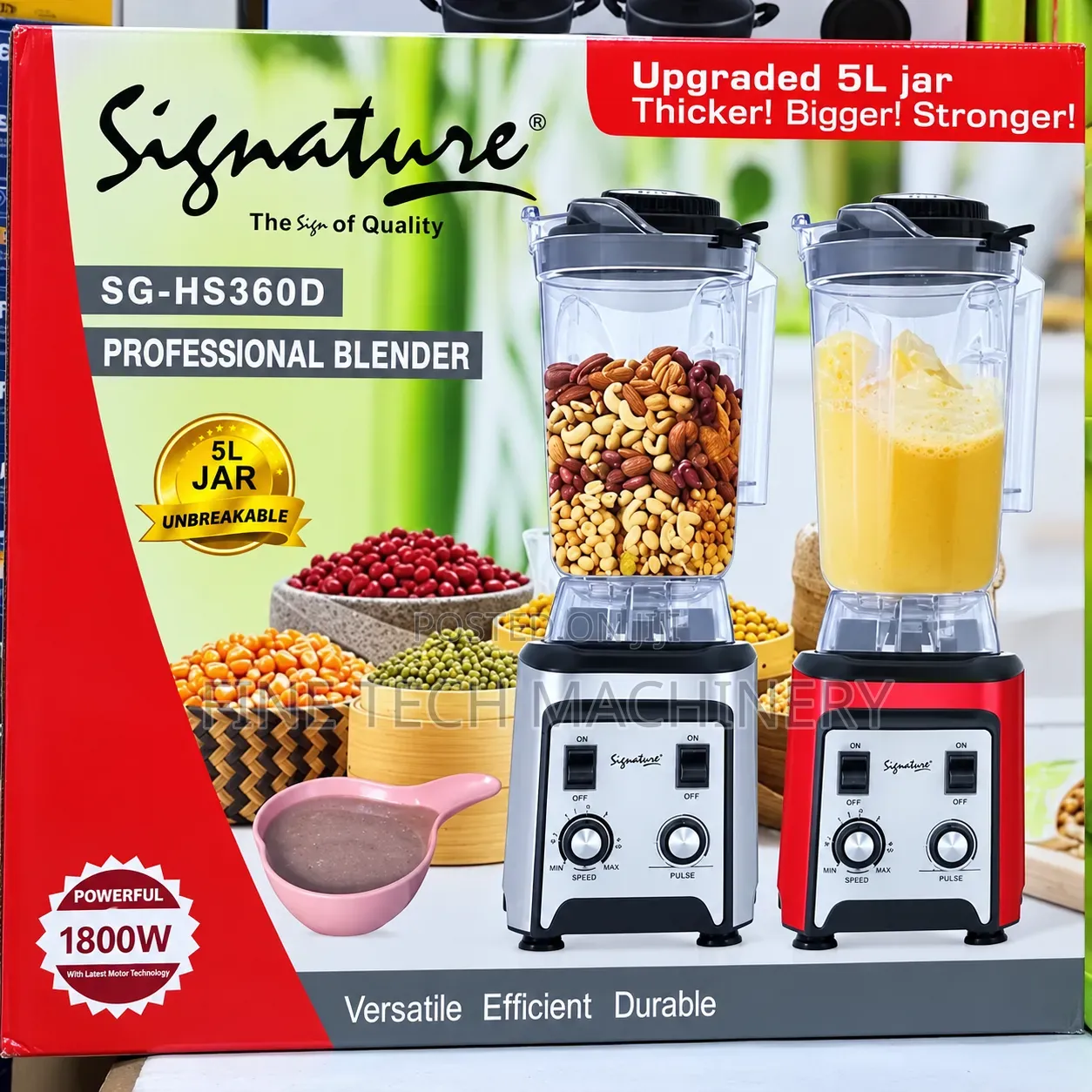Signature 5l Jar Commercial Blender
