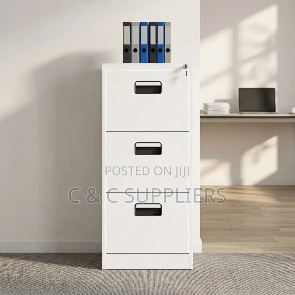 3-Drawer File Cabinet Locker
