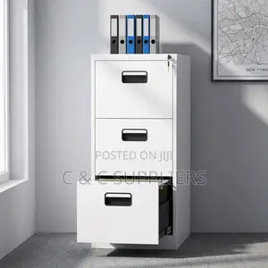 3-Drawer File Cabinet Locker