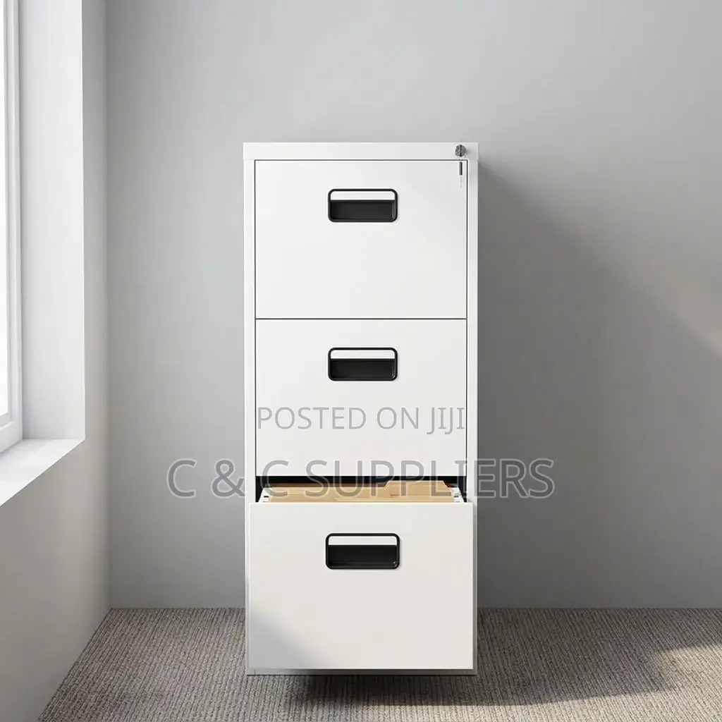 3-Drawer File Cabinet Locker
