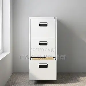3-Drawer File Cabinet Locker