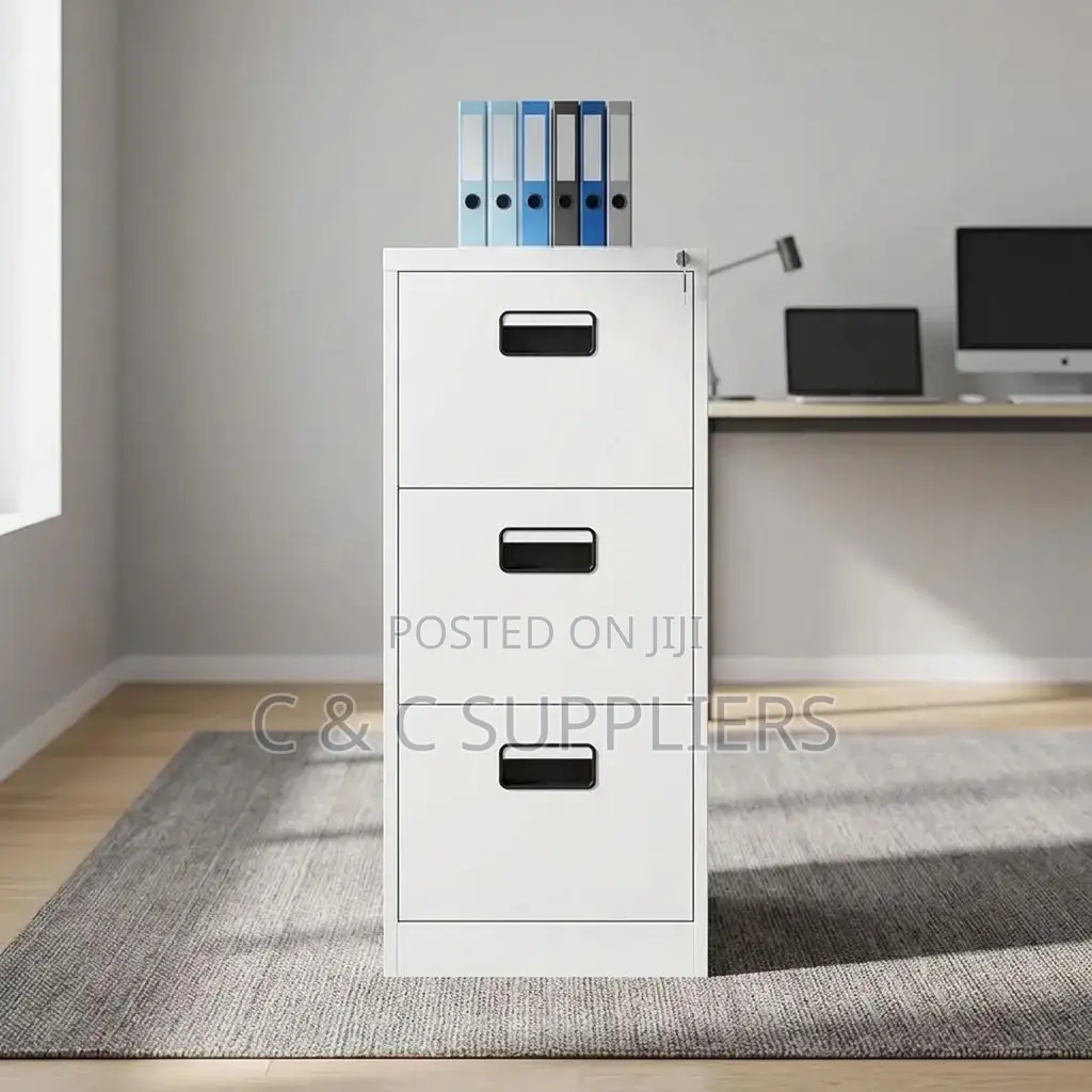 3-Drawer File Cabinet Locker