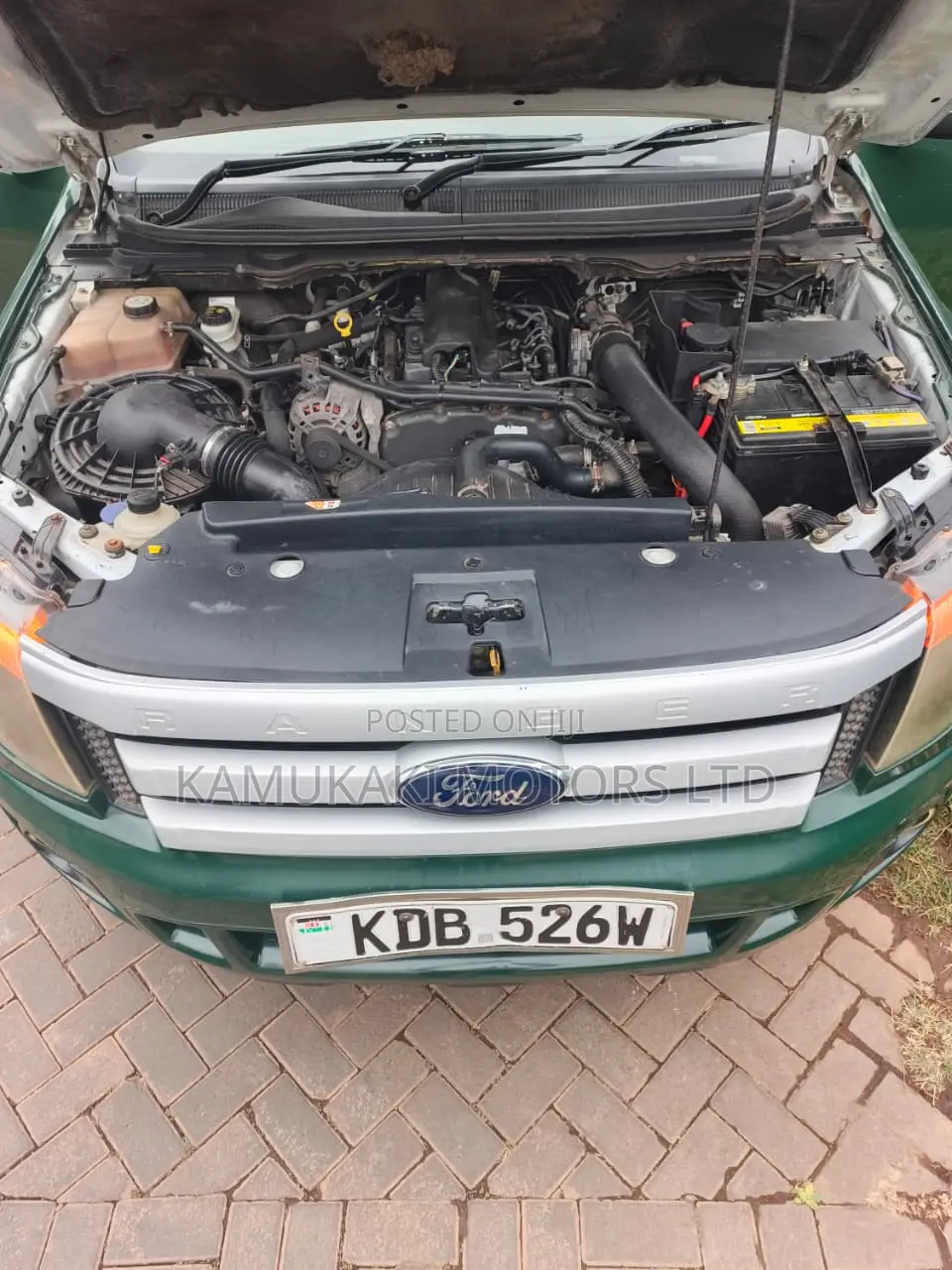 Ford Ranger Wildtrak 2016 Green