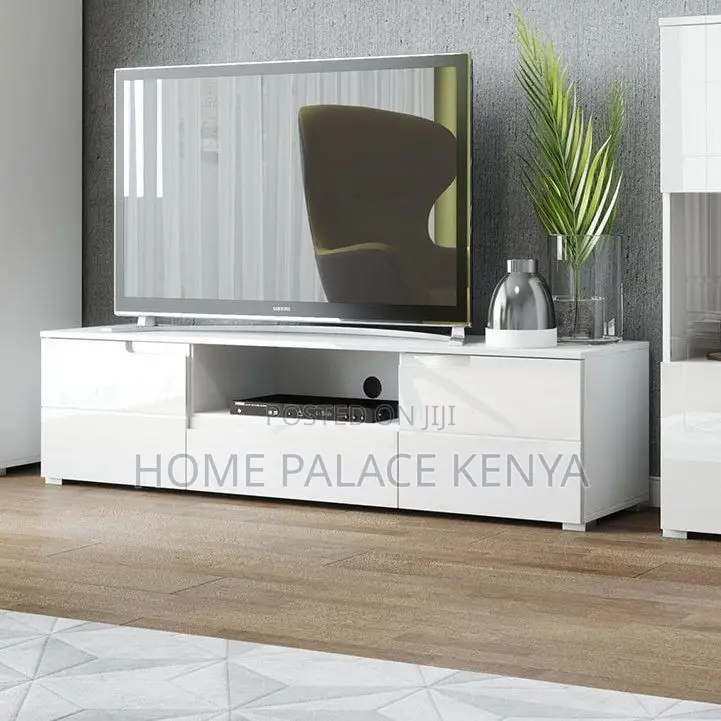 TV Stand; Wooden TV Stand for Modern Living Room Entertainment Areas