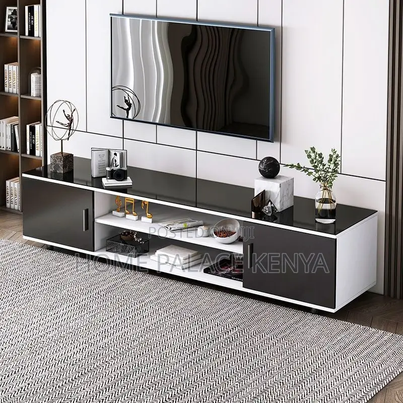 TV Stand; Wooden TV Stand for Modern Living Room Entertainment Areas