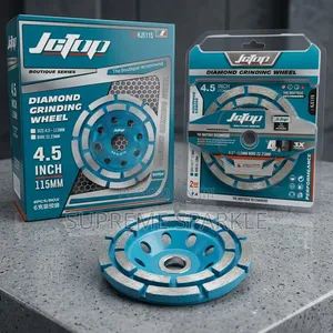 4.5" JCTOP KJ5115 Double Row Diamond Cup Grinding Wheel 115mm