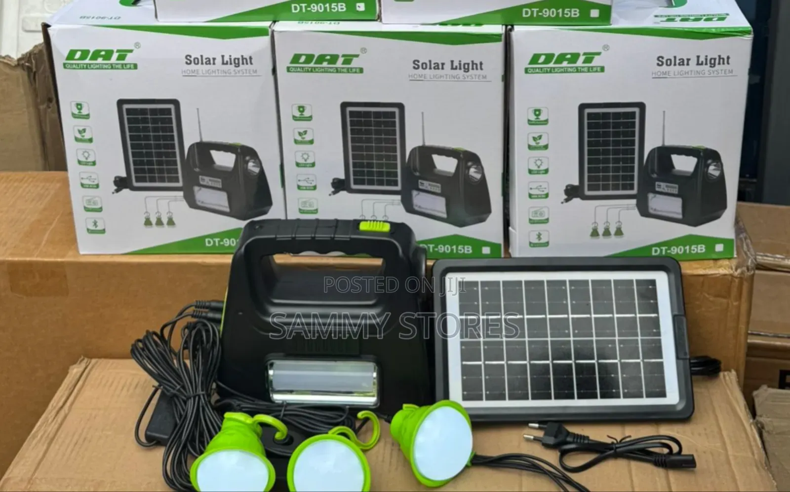 DAT DT-9015B Solar Light With USB Phone Charging