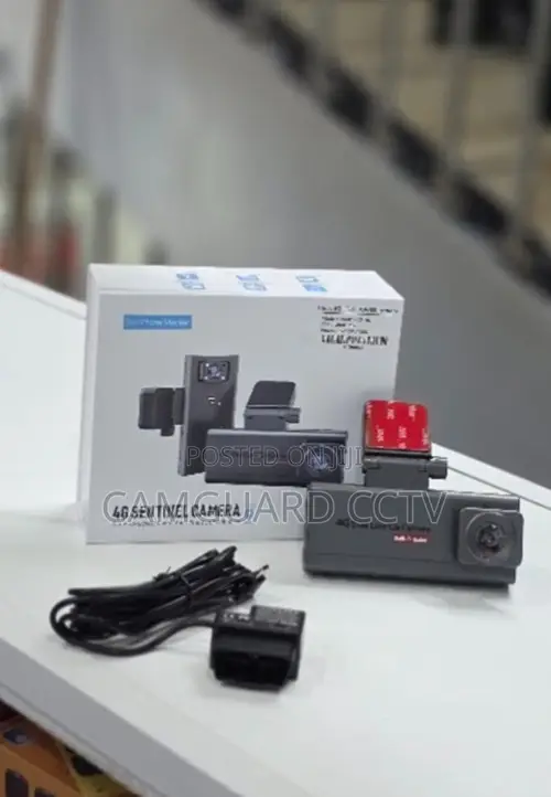 UBox Pro 4G Sentinel Car Security Camera – Dual Lens Dashcam