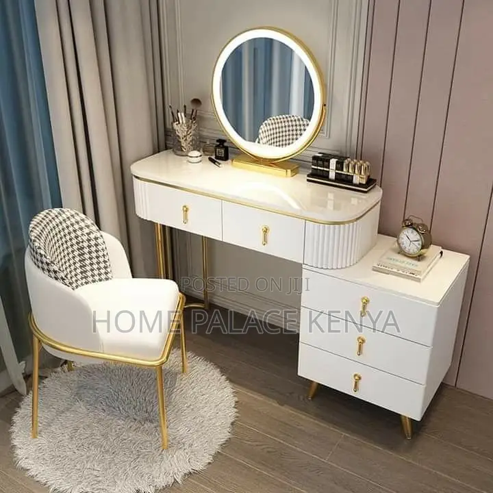 Dressing Table; Premium Vanity Dressing Table With Mirror for Bedrooms
