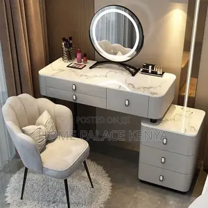 Dressing Table; Premium Vanity Dressing Table With Mirror for Bedrooms