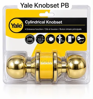 Yale Cylindrical Knobset PB